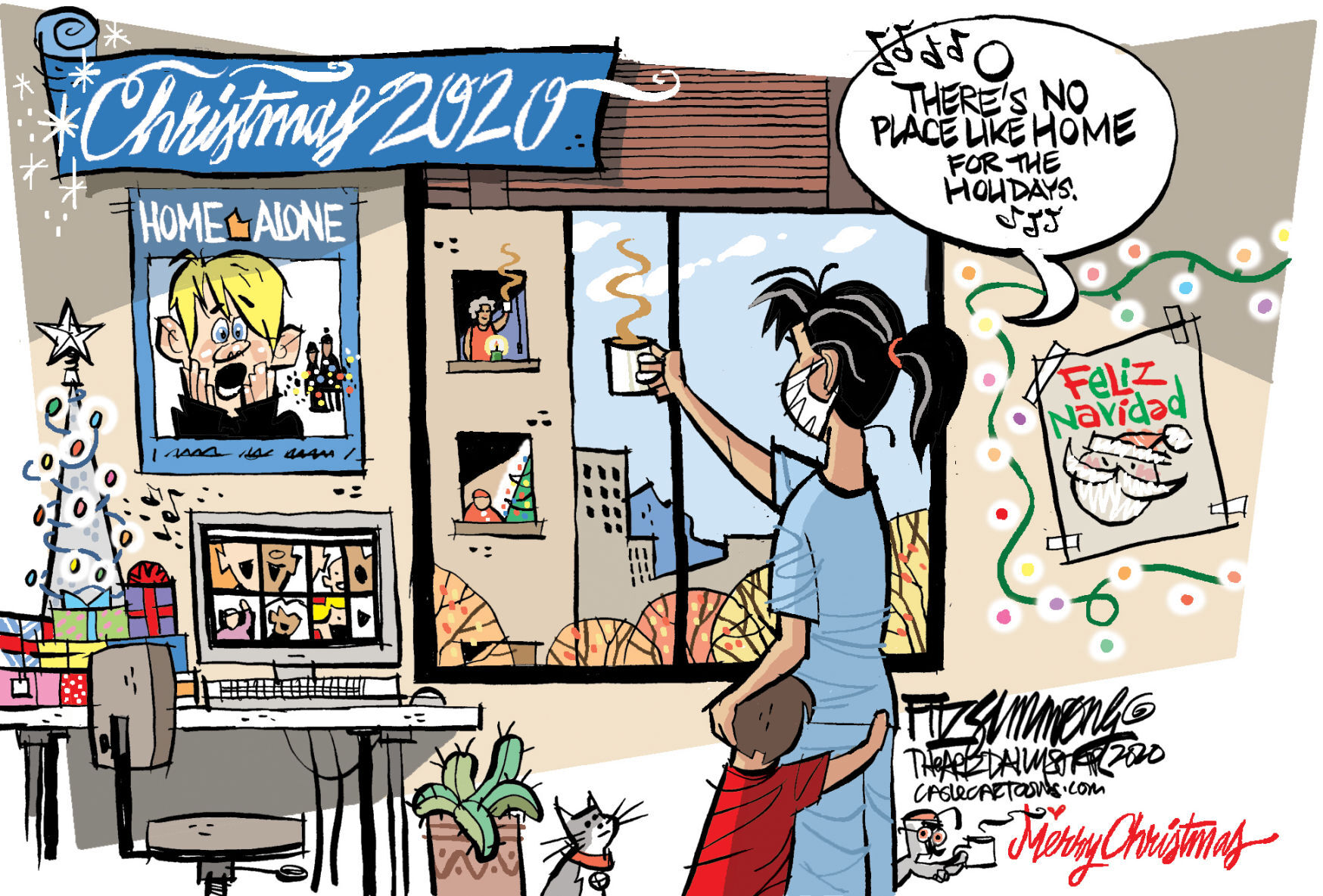 Daily Fitz Cartoon: Christmas 2020